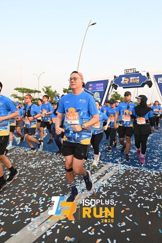 Race photo from ISOPLUS RUN 2025 - JAKARTA