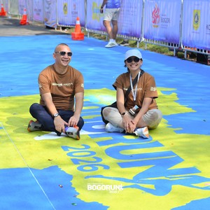 Race photo from BOGORUN 2026