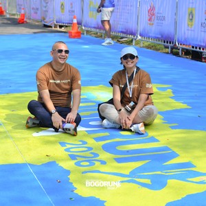 Race photo from BOGORUN 2026