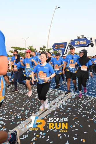 Race photo from ISOPLUS RUN 2025 - JAKARTA