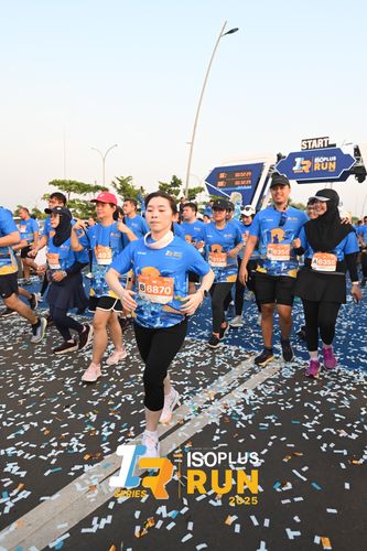 Race photo from ISOPLUS RUN 2025 - JAKARTA