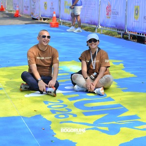 Race photo from BOGORUN 2026