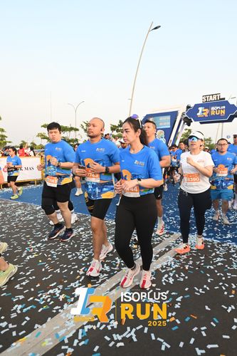 Race photo from ISOPLUS RUN 2025 - JAKARTA
