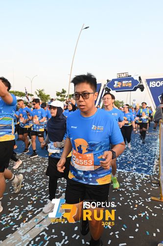 Race photo from ISOPLUS RUN 2025 - JAKARTA