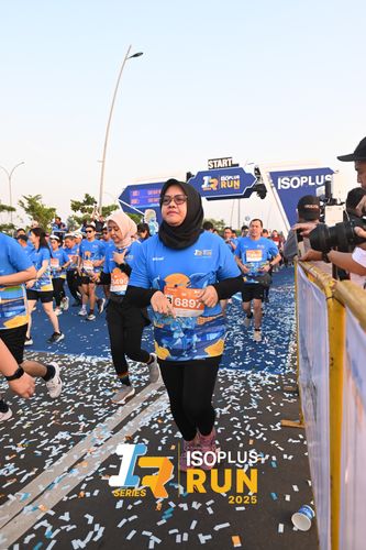 Race photo from ISOPLUS RUN 2025 - JAKARTA