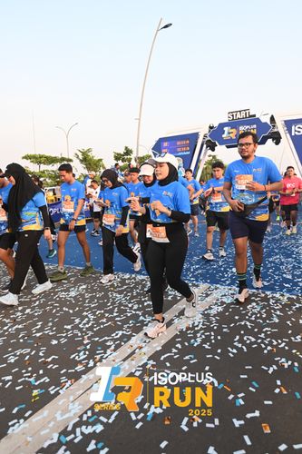 Race photo from ISOPLUS RUN 2025 - JAKARTA