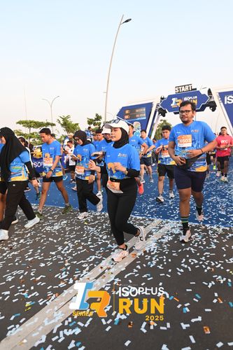 Race photo from ISOPLUS RUN 2025 - JAKARTA