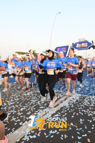 Race photo from ISOPLUS RUN 2025 - JAKARTA