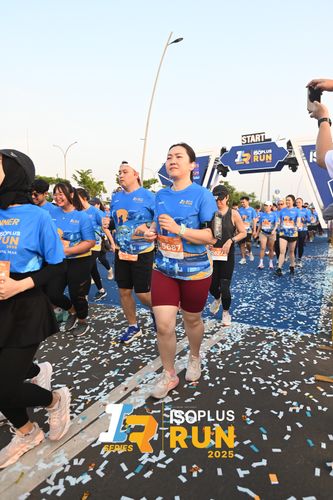 Race photo from ISOPLUS RUN 2025 - JAKARTA