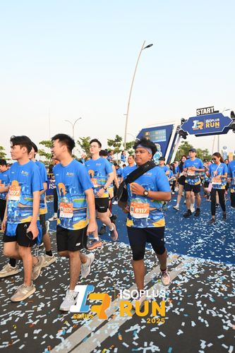 Race photo from ISOPLUS RUN 2025 - JAKARTA