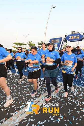 Race photo from ISOPLUS RUN 2025 - JAKARTA