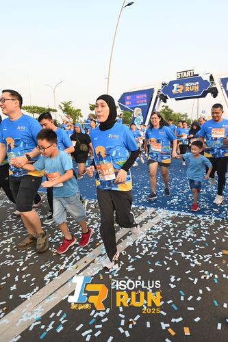 Race photo from ISOPLUS RUN 2025 - JAKARTA