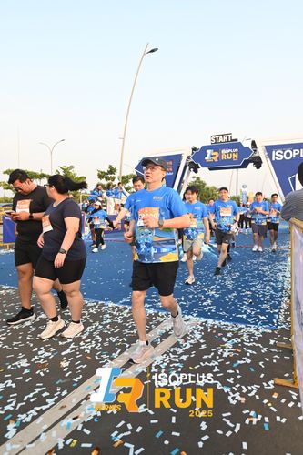 Race photo from ISOPLUS RUN 2025 - JAKARTA