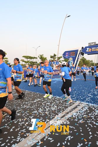Race photo from ISOPLUS RUN 2025 - JAKARTA