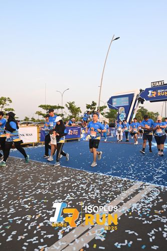 Race photo from ISOPLUS RUN 2025 - JAKARTA