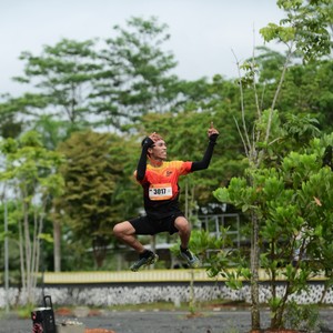 Race photo from ARUTMIN BORNEO RUN 2025
