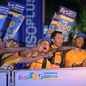 Race photo from SURABAYA ISOPLUS MARATHON 2026