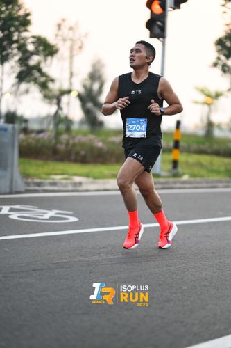 Race photo from ISOPLUS RUN 2025 - JAKARTA