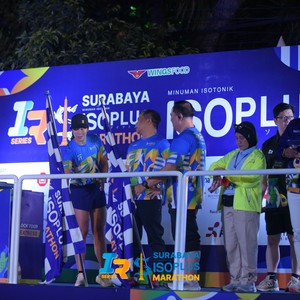 Race photo from SURABAYA ISOPLUS MARATHON 2026