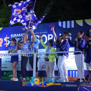 Race photo from SURABAYA ISOPLUS MARATHON 2026