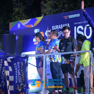 Race photo from SURABAYA ISOPLUS MARATHON 2026