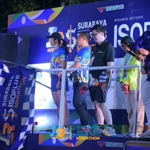 Race photo from SURABAYA ISOPLUS MARATHON 2026