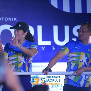 Race photo from SURABAYA ISOPLUS MARATHON 2026