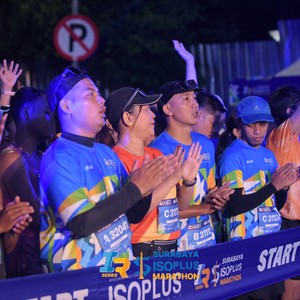 Race photo from SURABAYA ISOPLUS MARATHON 2026