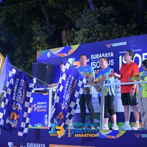 Race photo from SURABAYA ISOPLUS MARATHON 2026
