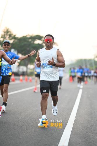 Race photo from ISOPLUS RUN 2025 - JAKARTA