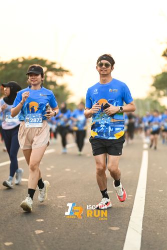 Race photo from ISOPLUS RUN 2025 - JAKARTA