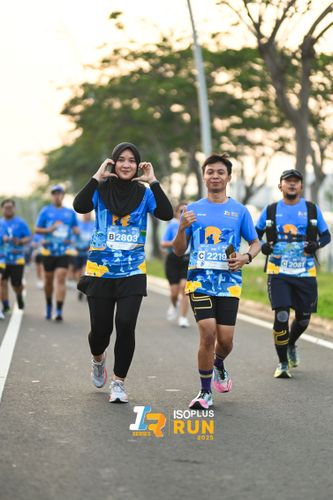 Race photo from ISOPLUS RUN 2025 - JAKARTA