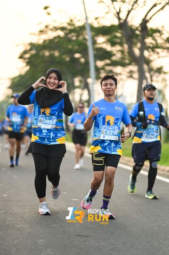 Race photo from ISOPLUS RUN 2025 - JAKARTA