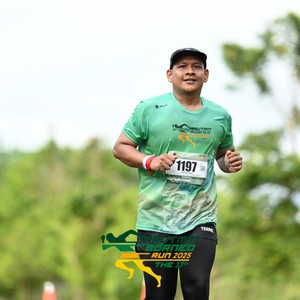 Race photo from ARUTMIN BORNEO RUN 2025