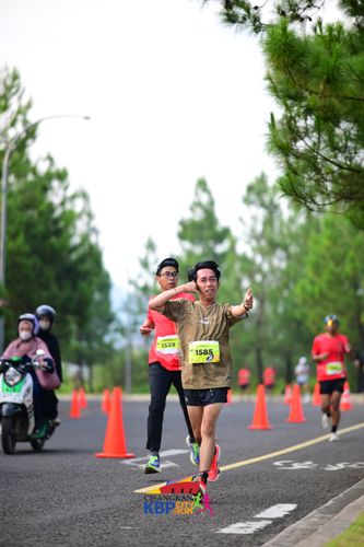 Race photo from CISANGKAN KBP CITY RUN 2025