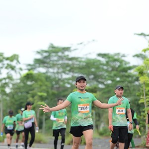 Race photo from ARUTMIN BORNEO RUN 2025