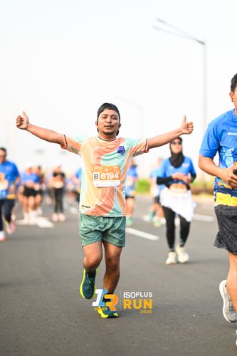Race photo from ISOPLUS RUN 2025 - JAKARTA