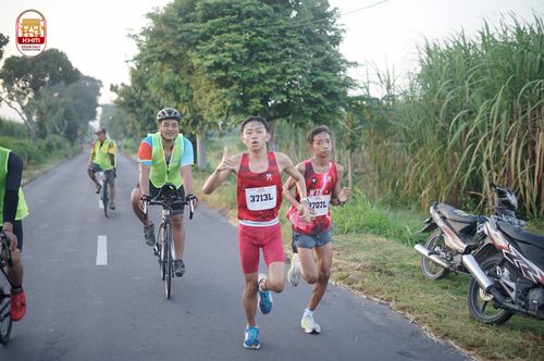 Race photo from Kediri Half Marathon 2024
