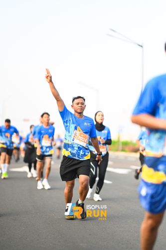 Race photo from ISOPLUS RUN 2025 - JAKARTA