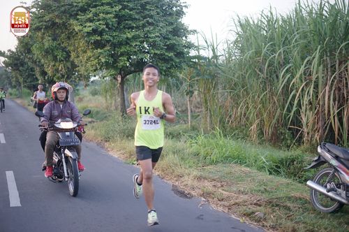Race photo from Kediri Half Marathon 2024
