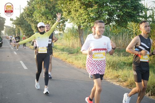 Race photo from Kediri Half Marathon 2024