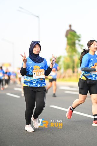 Race photo from ISOPLUS RUN 2025 - JAKARTA