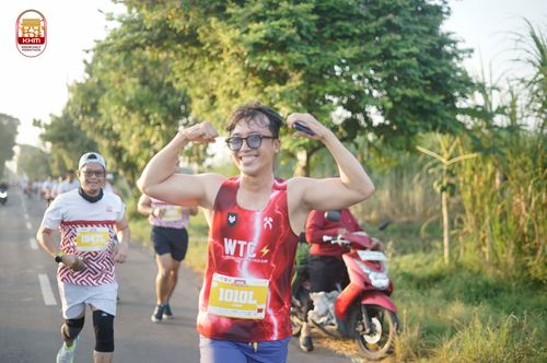 Race photo from Kediri Half Marathon 2024