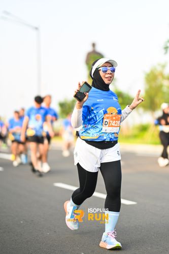 Race photo from ISOPLUS RUN 2025 - JAKARTA