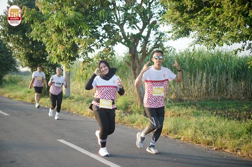 Race photo from Kediri Half Marathon 2024