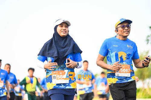 Race photo from ISOPLUS RUN 2025 - JAKARTA