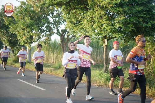 Race photo from Kediri Half Marathon 2024