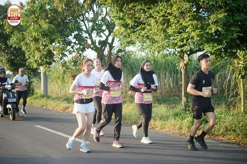 Race photo from Kediri Half Marathon 2024