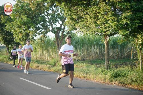 Race photo from Kediri Half Marathon 2024