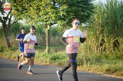 Race photo from Kediri Half Marathon 2024